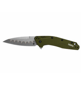 KERSHAW KERSHAW KNIVES DIVIDEND OLIVE COMPOSITE BLADE