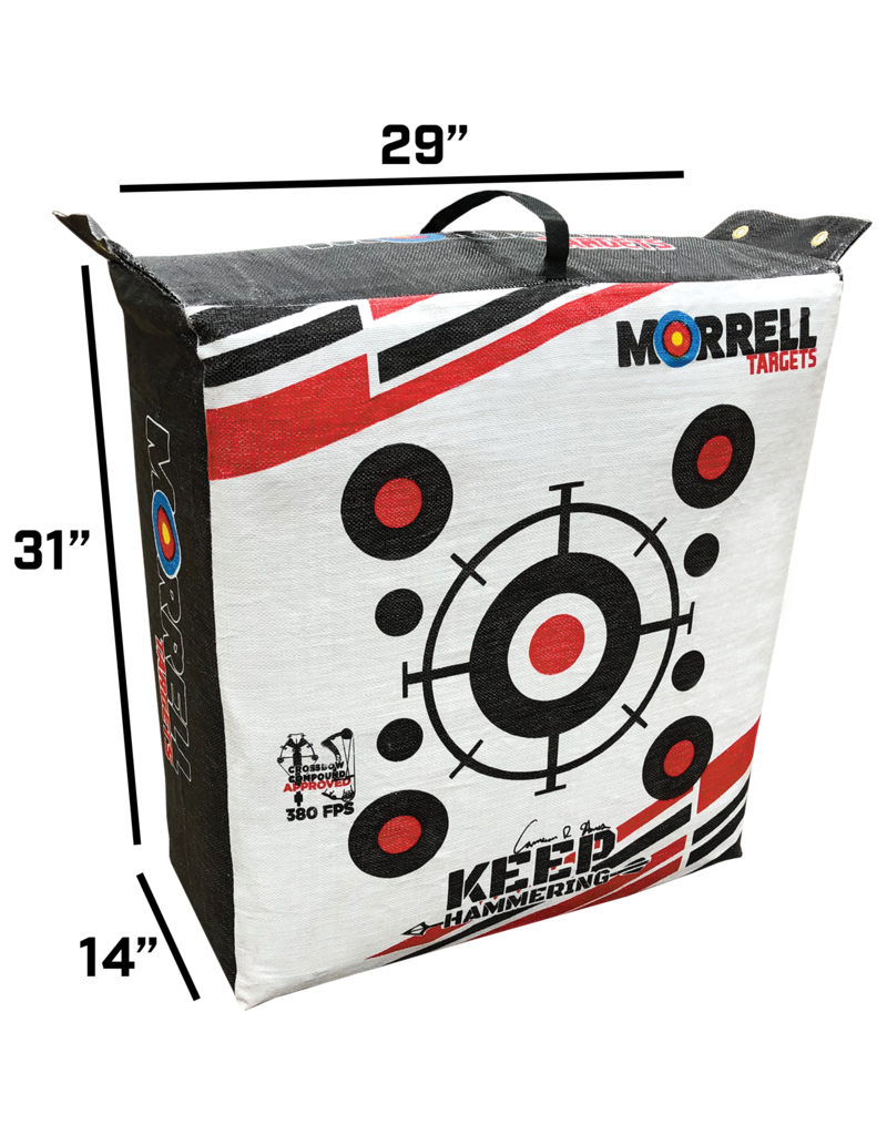 MORRELL MORRELL KEEP HAMMERING OUTDOOR RANGE BAG TARGET