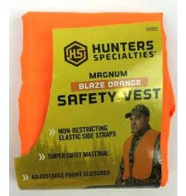 HUNTERS SPECIALTIES HUNTERS SPECIALTIES MAGNUM BLAZE ORANGE SAFETY VEST