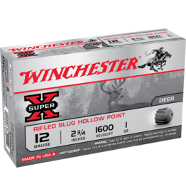 WINCHESTER WINCHESTER RIFLED SLUG HOLLOW POINT 12GA 2.75" 1 OZ SLUG