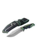 BUCK KNIVES BUCK KNIVES PURSUIT GREEN SMALL KNIFE W/ SHEATH