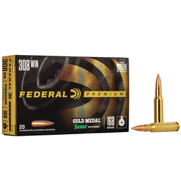 FEDERAL FEDERAL 308 WIN 168 GR SIERRA MATCHKING BTHP