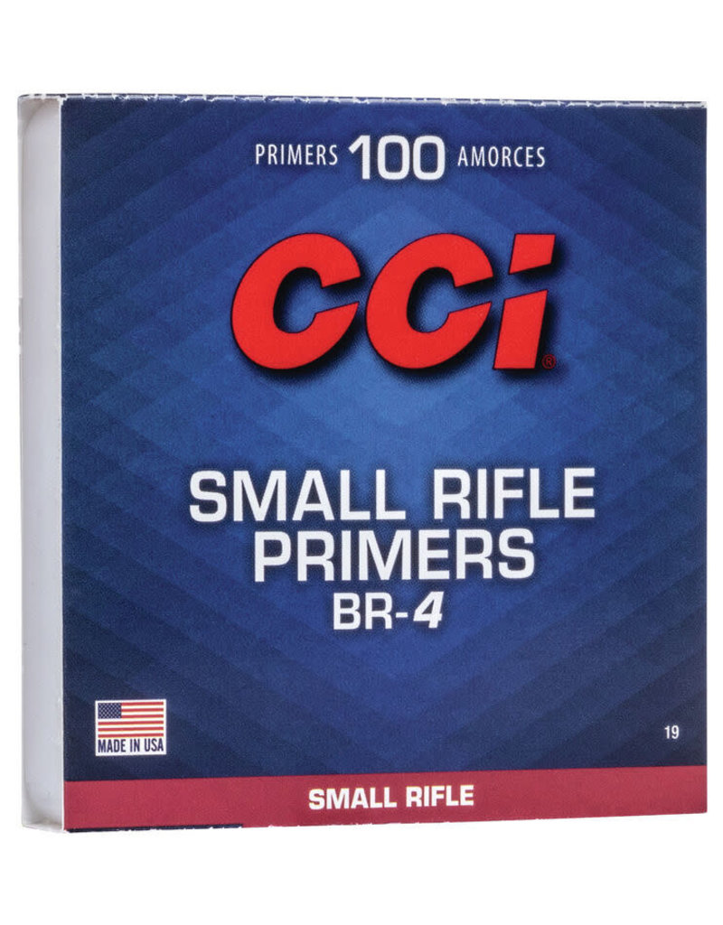 CCI CCI SMALL RIFLE PRIMERS BR-4 100 PK