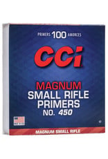 CCI CCI #450 MAGNUM SMALL RIFLE PRIMERS 100 PRIMERS