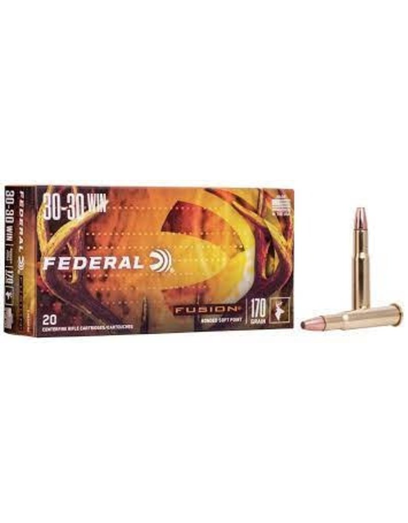 FEDERAL FEDERAL FUSION 30-30 WIN 170 GR 20 RDS