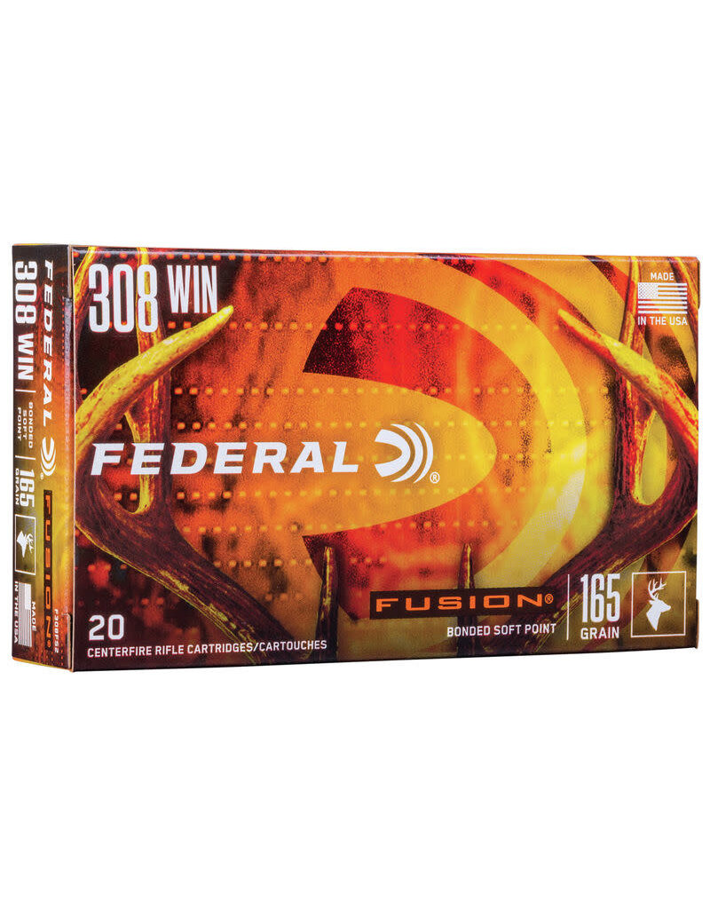 FEDERAL FEDERAL FUSION C 308 WIN 165GR 20 RDS