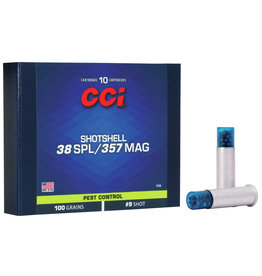 CCI CCI 38 SPL/ 357 MAG SHOTSHELL PEST CONTROL 100 GR 10 RDS