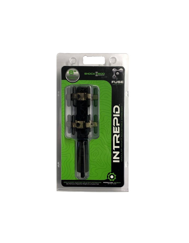 FUSE ARCHERY FUSE ACCESSORIES INTREPID STABILIZER 6” CAMO