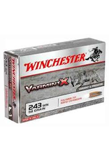 WINCHESTER WINCHESTER VARMIT X 243 WIN 58GR POLYMER TIP 20 RDS