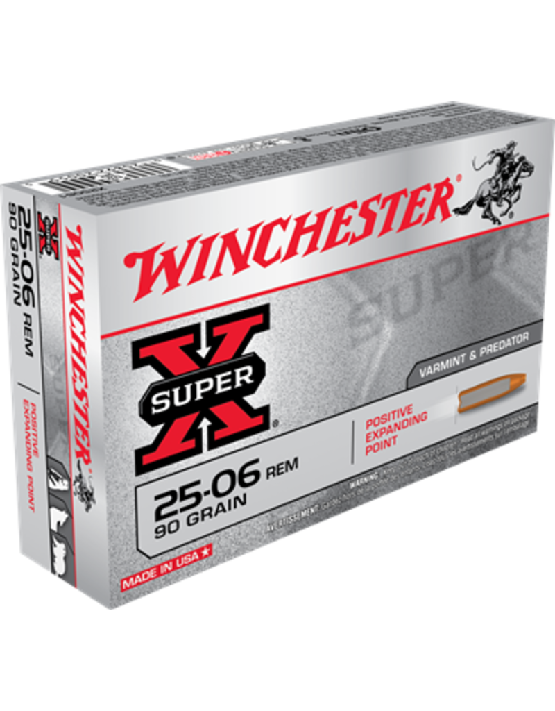 WINCHESTER WINCHESTER 25-06 REM 90 GR 20 RDS