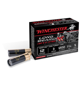 WINCHESTER WINCHESTER LONG BEARD XR LOK'D & LETHAL 12 GA 3" #5 1.75OZ 10 SHELLS