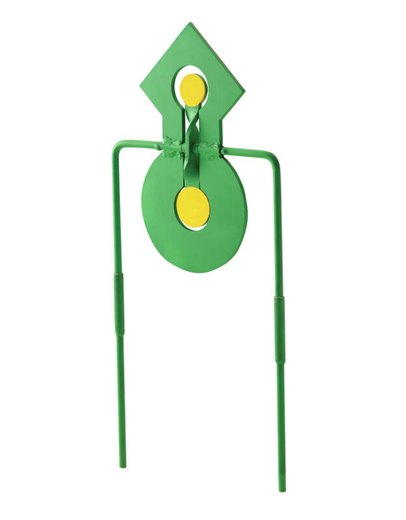 CHAMPION CHAMPION .22 DOUBLE REACTION METAL SPINNER TARGET-RADIATION GREEN