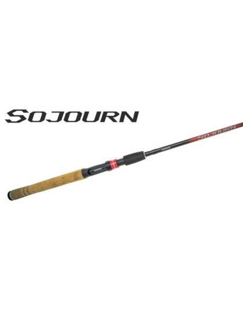 Shimano Sojourn Canna Da Spinning – 6', 2 Pezzi, Azione Veloce, Potenza Media – Guide Ossido Alluminio