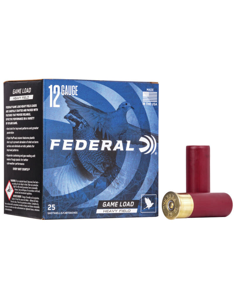 FEDERAL FEDERAL GAME LOAD HEAVY FIELD 12 GA 2 3/4 " 1 1/4 OZ