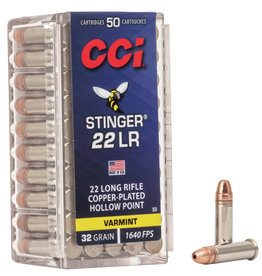 CCI CCI STINGER HP 22 LR 32 GR 50 RDS