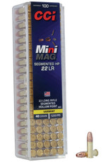 CCI CCI MINI MAG VARMINT SEGMENTED  HP 22 LR 40 GR 100RDS