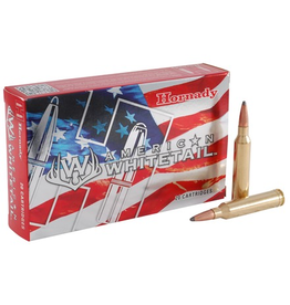 HORNADY HORNADY AMERICAN WHITETAIL 243 WIN 100GR 20 RDS