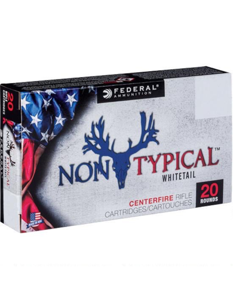 FEDERAL FEDERAL NON TYPICAL WHITETAIL 308 WIN 180GR SOFT POINT 20 RDS
