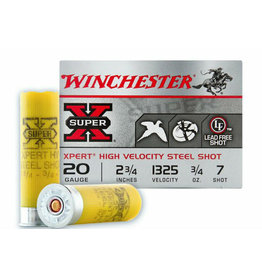 WINCHESTER WINCHESTER SUPER X XPERT LEAD FREE 20GA 2 3/4” 1325 3/4 OZ 7 SHOT 25 RDS