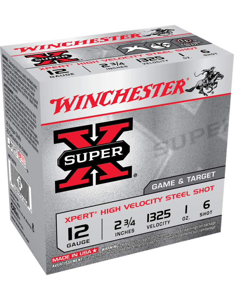 WINCHESTER WINCHESTER SUPER-X 12 GA 2 3/4 #6 SHOT 25 RDS