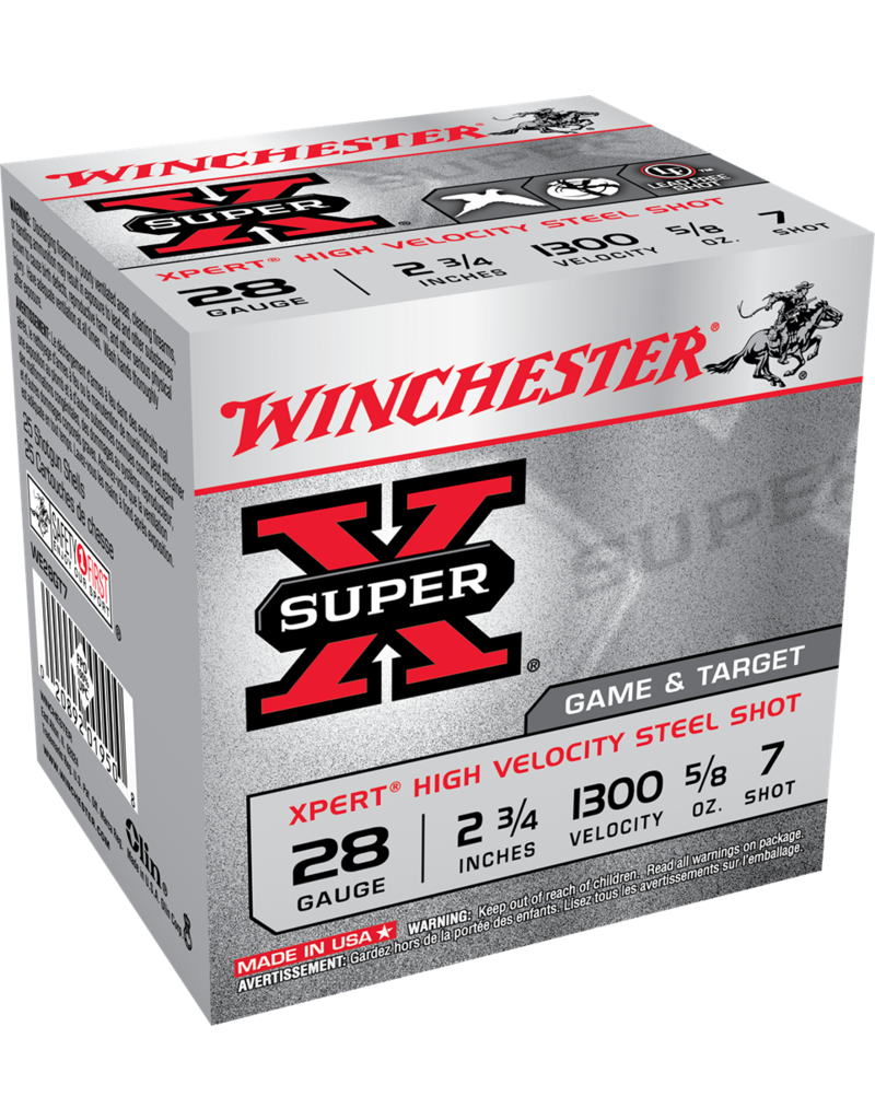 WINCHESTER WINCHESTER SUPER X XPERT 28GA 2 3/4” 7 SHOT 25 RDS