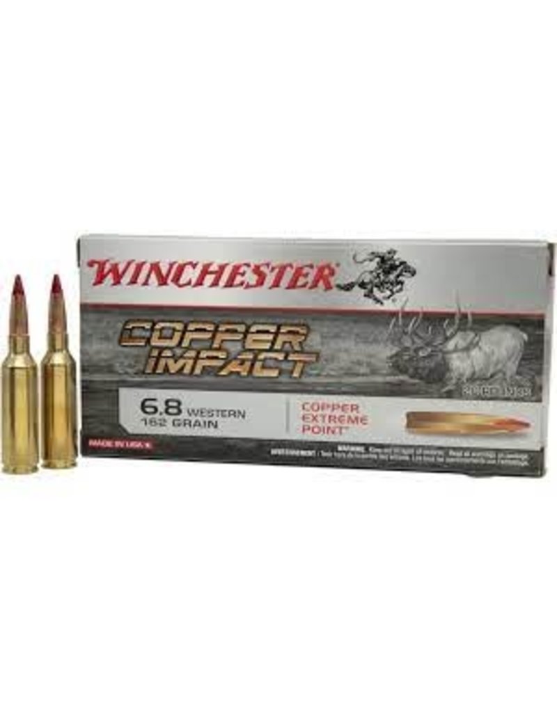 WINCHESTER WINCHESTER COPPER IMPACT 6.8 WESTERN 20 RDS