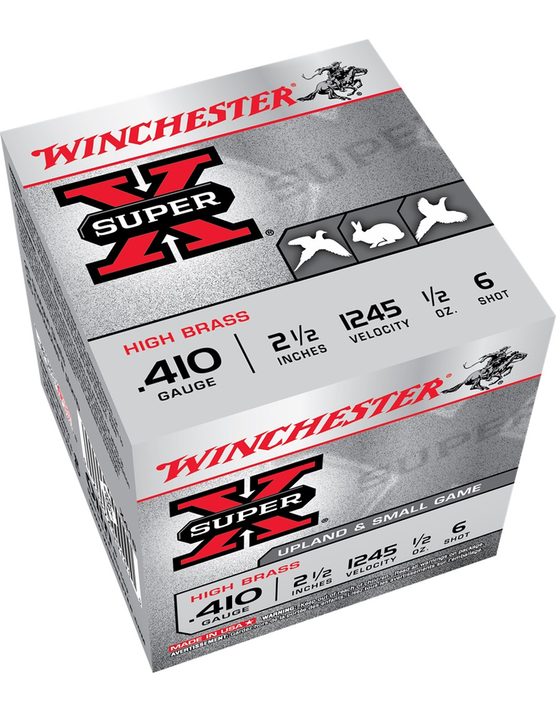 WINCHESTER WINCHESTER SUPER-X 410GA 2 1/2” #6 25 RDS