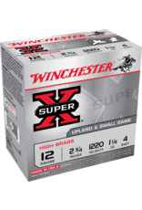 WINCHESTER WINCHESTER SUPER X UPLAND & SMALL GAME 12 GA 2 3/4 #4 SHOT 25 RDS