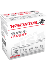 WINCHESTER WINCHESTER SUPER TARGET 12 GA 2 3/4" 1 1/8 OZ. #7.5 25 RDS