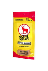 WILDLIFE RESEARCH WILDLIFE RESEARCH CENTER SCENT KILLER DRYER SHEETS