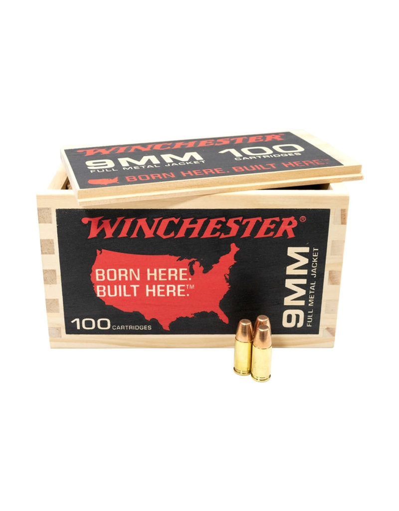 WINCHESTER WINCHESTER COLLECTOR'S BOX 9MM FMJ 100 RDS