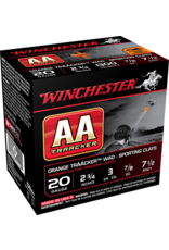 WINCHESTER WINCHESTER ORANGE TRAACKER WAD-SPORTING CLAYS 20 GA 7 1/2"  25 RDS