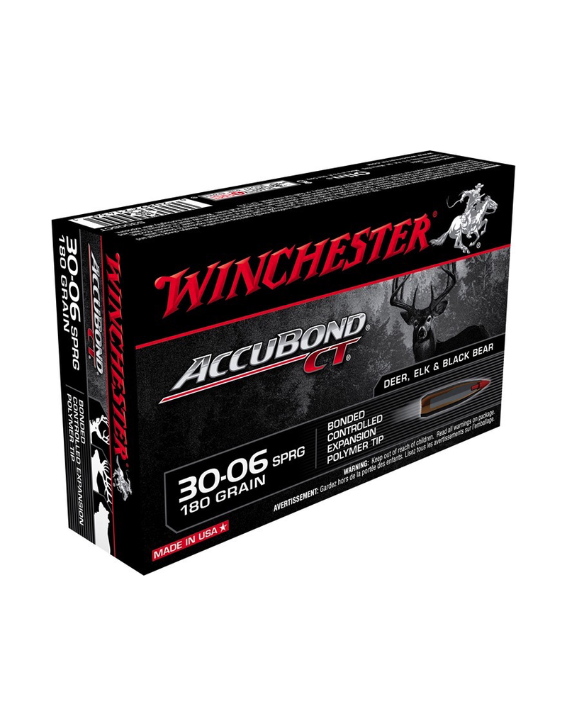 WINCHESTER WINCHESTER ACCUBOND CT 30-06 SPRG 180GR 20 RDS