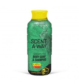 HUNTERS SPECIALTIES HS S-A-W DEODORIZING BODY SOAP & SHAMPOO MAX ODORLESS