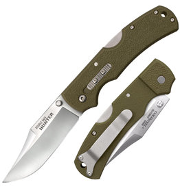 COLD STEEL COLD STEEL DOUBLE SAFE HUNTER OD GREEN FOLDING KNIFE