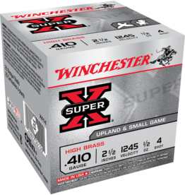 WINCHESTER WINCHESTER SUPER X .410 HIGH BRASS #4 SHOT 25 RDS