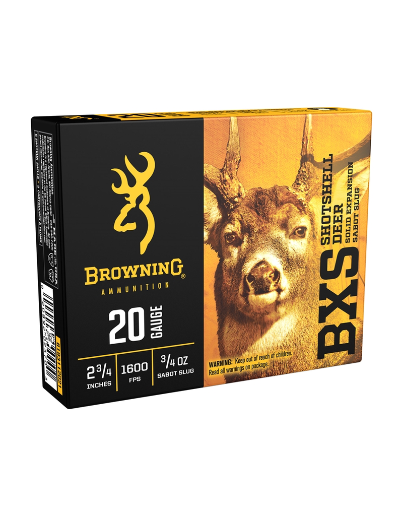 BROWNING BROWNING BXS 20GA 2 3/4” 3/4 OZ 5 RDS