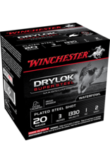 WINCHESTER WINCHESTER DRYLOCK SUPER STEEL 20 GA 3" 1 0Z #2 SHOT