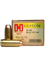 HORNADY HORNADY CUSTOM  50 AE 300 GR XTP 20 RDS