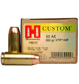 HORNADY HORNADY C.50 AE 300 GR XTP 20 RDS