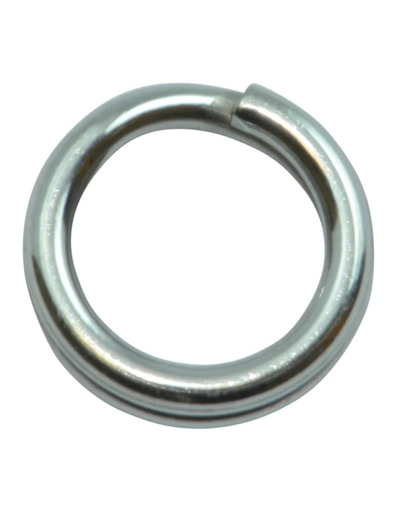 SPRO SPRO POWER SPLIT RINGS STAINLESS STEEL SIZE 6 8PK