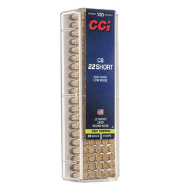 CCI CCI CB 22 SHORT PEST CONTROL LEAD ROUND NOSE 710 FPS 29 GRAIN