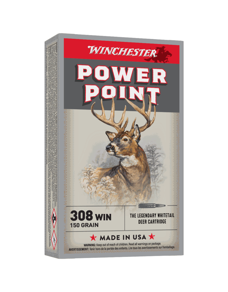 WINCHESTER WINCHESTER SUPER-X 308 WIN 150GR POWER POINT 20 RDS