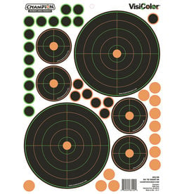 CHAMPION CHAMPION ADHESIVE VISICOLOR 50 YD SIGHT-IN TARGET