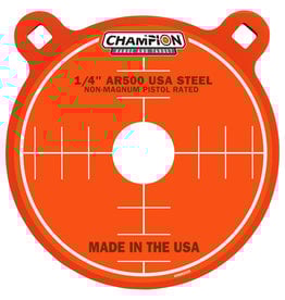CHAMPION CHAMPION 1/4" AR500 USA STEEL