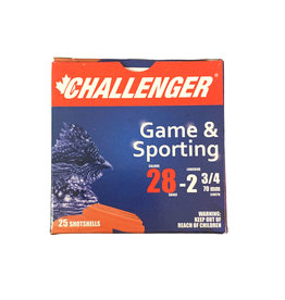 CHALLENGER CHALLENGER GAME & SPORTING 28 GA #6 2 3/4" 25 RDS