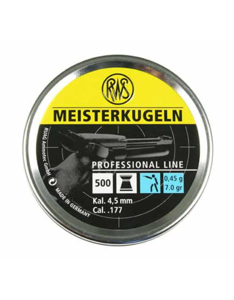 RWS RWS MEISTERKUGELN PRO LINE PELLET .177 CAL 500 CT