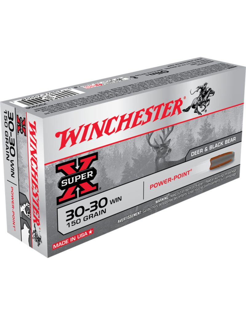 WINCHESTER WINCHESTER 30-30 WIN 150GR POWER POINT 20 RDS