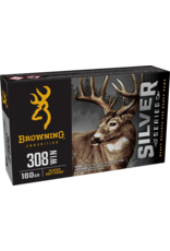 BROWNING BROWNING SILVER SERIES 308 WIN 180 GR PLATED SOFT POINT 20 RDS
