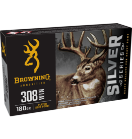 BROWNING BROWNING SILVER SERIES 308 WIN 180 GR PLATED SOFT POINT 20 RDS